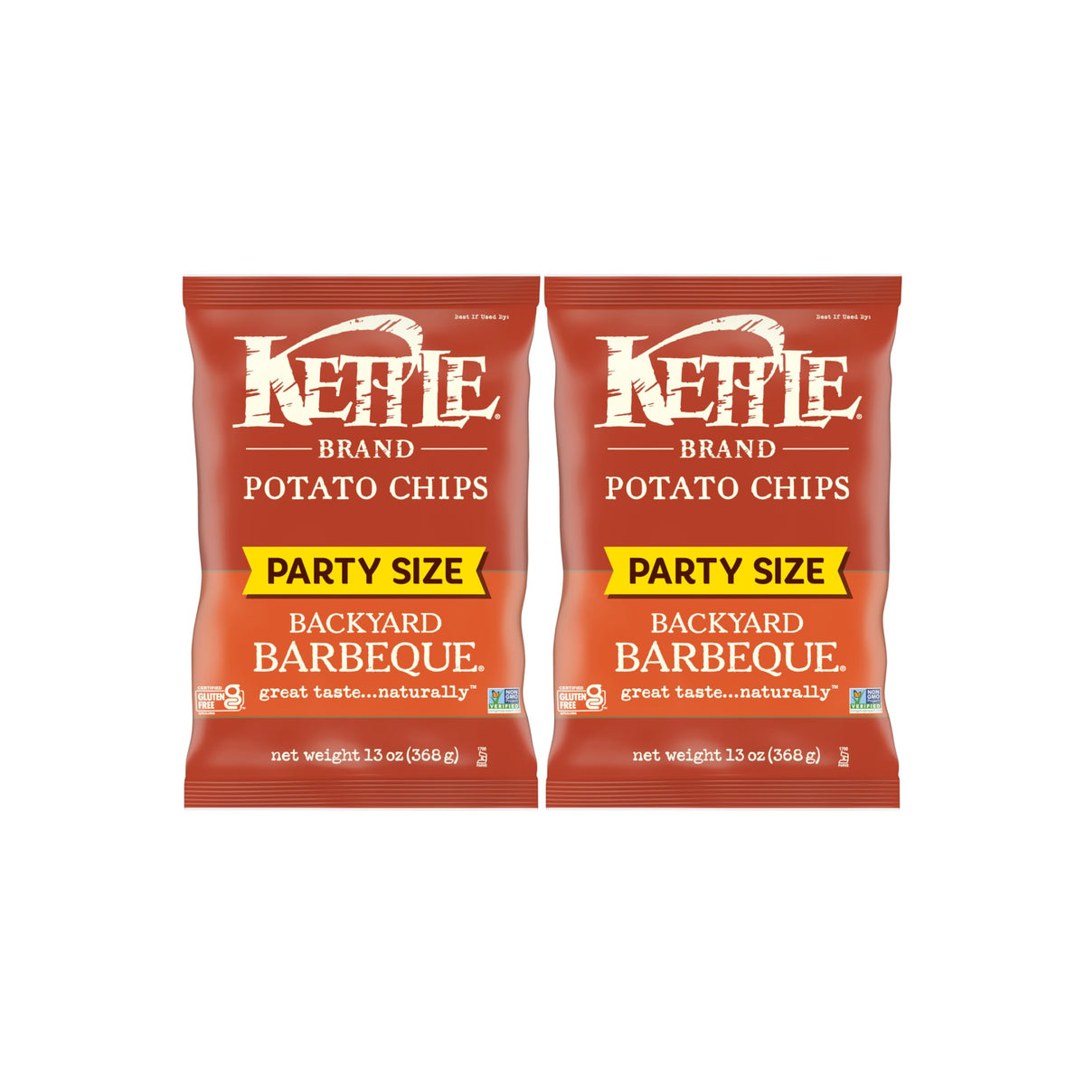 Kettle Brand Backyard Barbeque / 13 Ounce (Pack of 2) / 1 Potato
