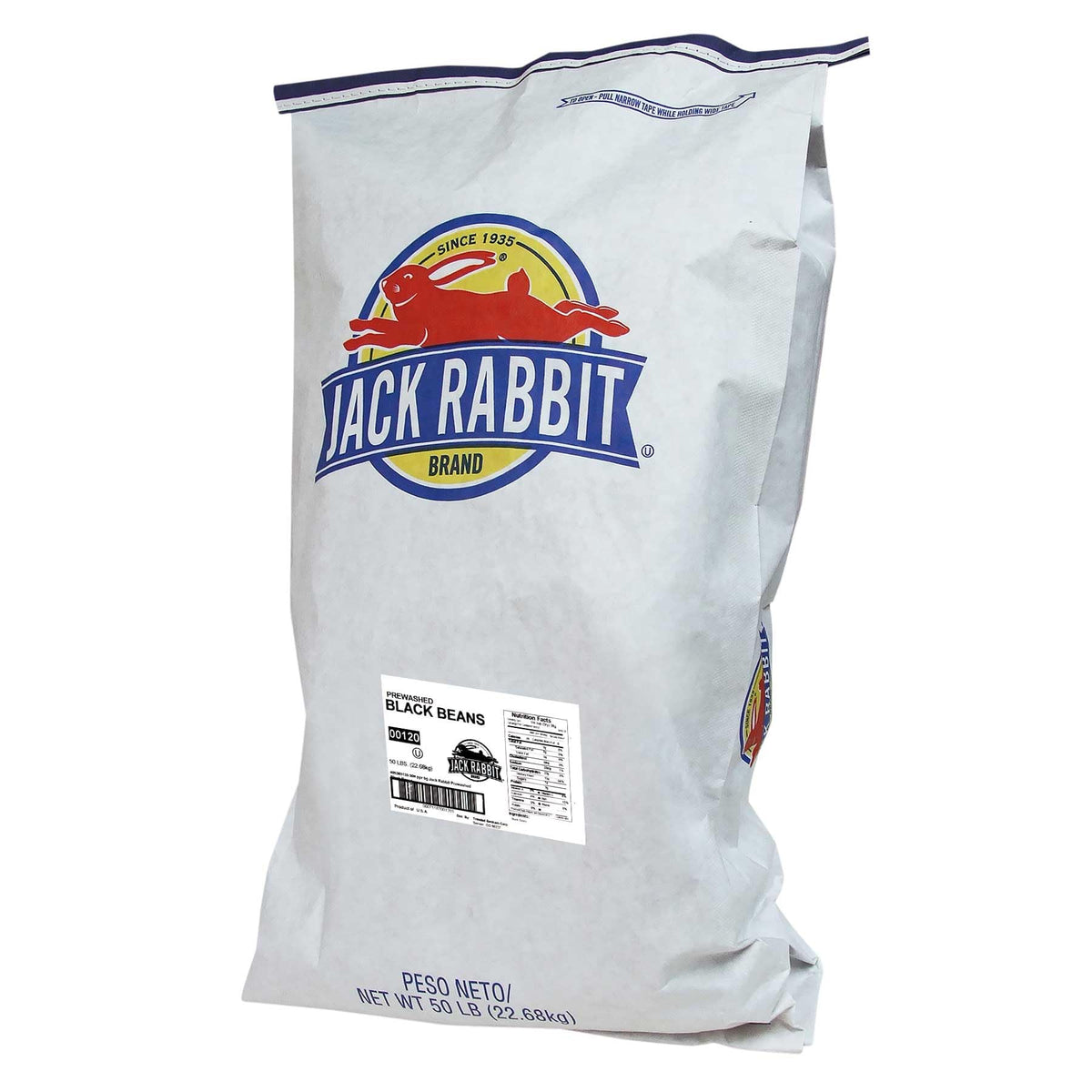 Jack Rabbit Prewashed Black Beans - 50 lb. package by Trinidad Benham – 50 Pound (Pack of 1), Model 405365135