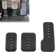 Racing Pedal Cleats for Moza SRP/Lite & for Fanatec CSL Pedals - Enhanced Grip Performance Replacement Treadles for Simulator Pedal Accessories