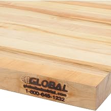 Global Industrial Workbench Top, 96" W x 36" D x 1-3/4" Thick