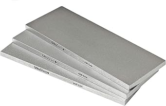 Ultra Sharp Diamond Sharpening Stone Set - 8 x 3 Coarse/Medium/Extra Fine