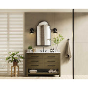 Karson Bathroom Vanity Chestnut Brown by Lighting Design – Wood, Chestnut Brown, Model VF60548MCB-BS