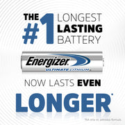 Ultimate Lithium AAA Batteries (1 Pack) by Energizer – AAA 24 Count, Multicolor, Model 10039800134582