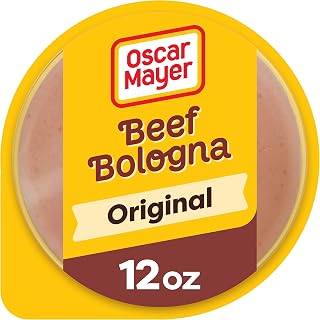 Oscar Mayer Sliced Lunch Meat, Beef Bologna, 12 oz. Pack
