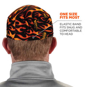 Ergodyne Yellow, Orange , Black / Each / 1 Skullies & Beanies
