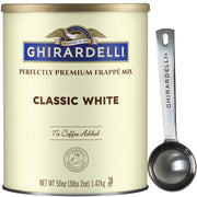 Classic White Premium Frappé Mix by Ghirardelli – 49.92 Ounce (Pack of 1)