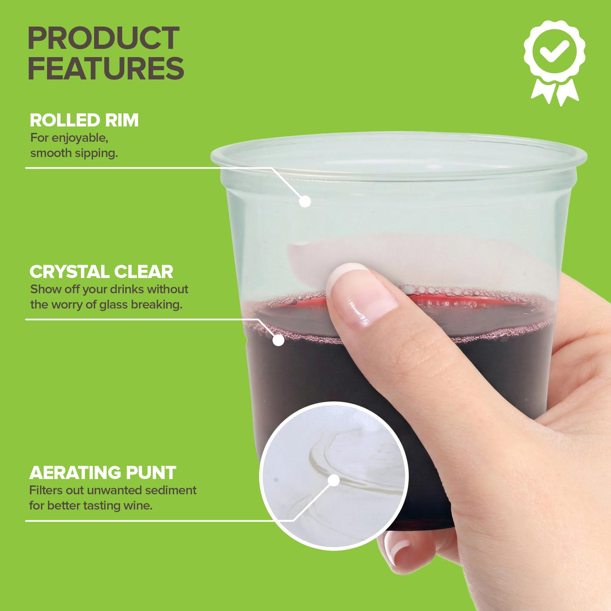 Stock Your Home 12oz / 50 / Clear Cups