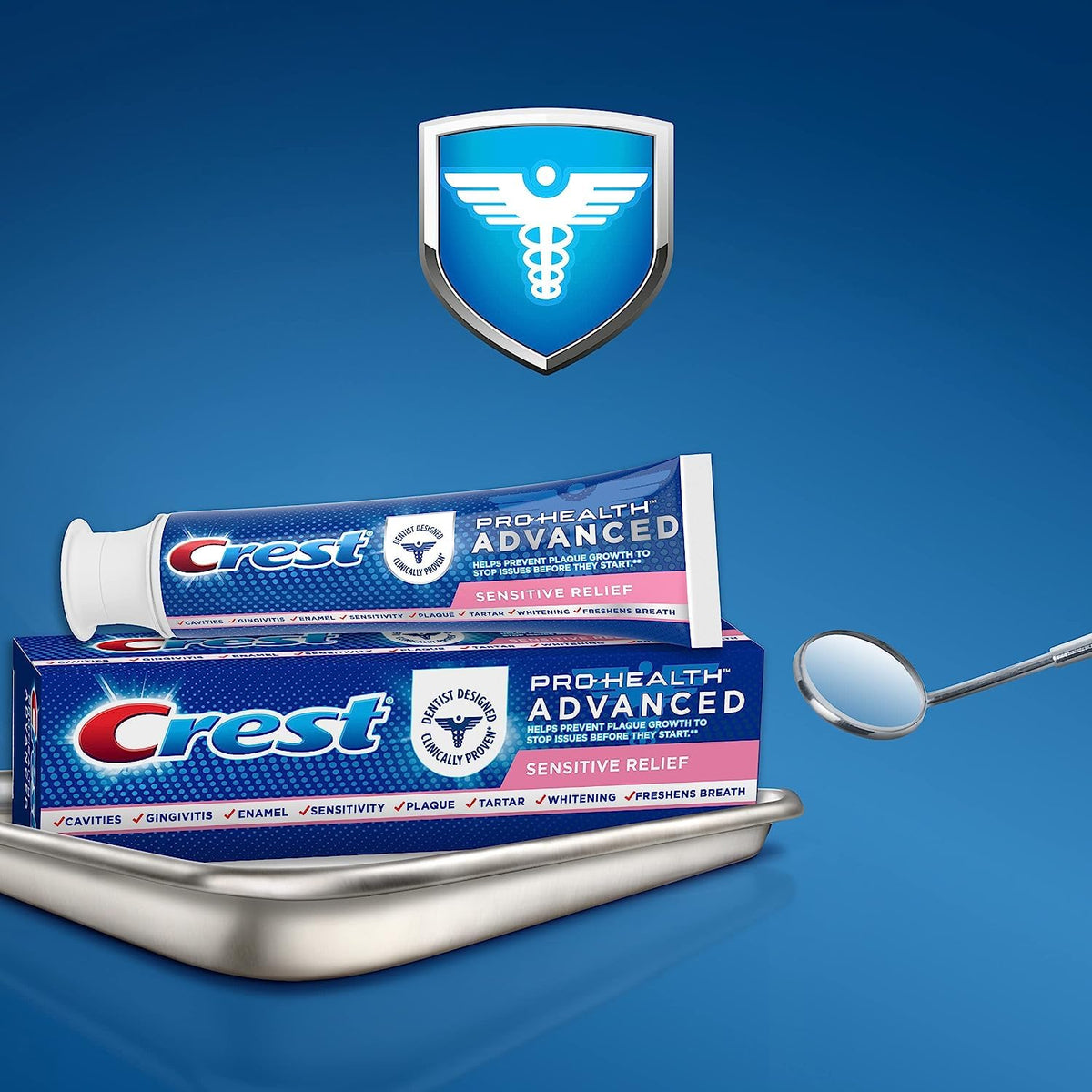 Pro-Health Advanced Toothpaste by Crest – 5.1 Ounce (Pack of 2), White, Pack of 2, Model 474363
