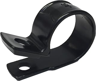 Gardner Bender PPC-1575UVB Plastic Cable Clamp, ¾ Inch., Construction / Maintenance & Assembly-line Operations, Holds Wire / Tubing / Cable & Harnesses, 6 Pk., UV Resistant Black
