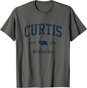 Curtis NE Vintage Athletic Sports JSN1 T-Shirt