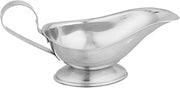 Royal Industries Flat Bottom Ladle, Stainless Steel, 3 oz, Silver