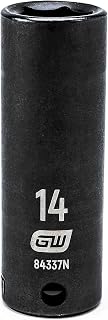 GEARWRENCH 3/8" Drive Deep Impact Metric Socket 14mm, 6 Point - 84337N