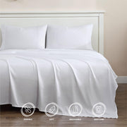 Full Sheet Set by 1888 Mills – Full, Polyester, Tan, Pack of 3, Model SS17804TWWPEC-Parent