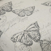 Brown Linen Butterfly Lily Chair by Furnifact – Eucalyptus Wood, Local Hardwoods, Fabric, Foam, Rubberwood,Plywood, Brown