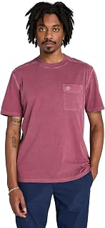 Timberland Men's Garment Dye Chest Pocket T-Shirt