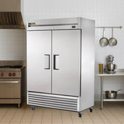 Mfg, 2 Door, Reach-In Freezer by TRUE – 49.0 cubic_feet, Model T-49F-HC