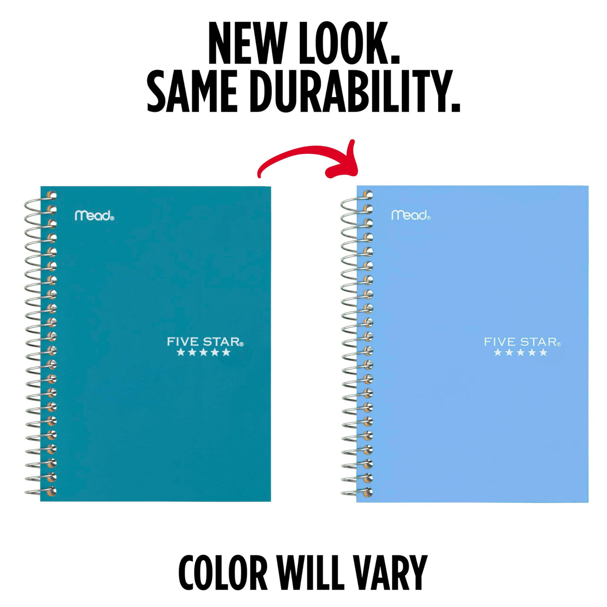 Spiral Notebook by Five Star – Blue, Model 450048CG1-ECM
