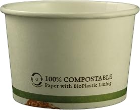 World Centric BO-PA-8 8 Ounce Paper Bowl - 1000 / CS