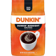 Dunkin’ Midnight Dark Roast Ground Coffee by Dunkin' – 16.5 Ounce (Pack of 1)