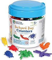 Learning Resources Bug Counters, Set of 72