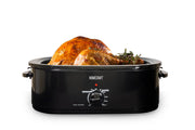 Homecraft Roaster Oven, 18 Quart, Black