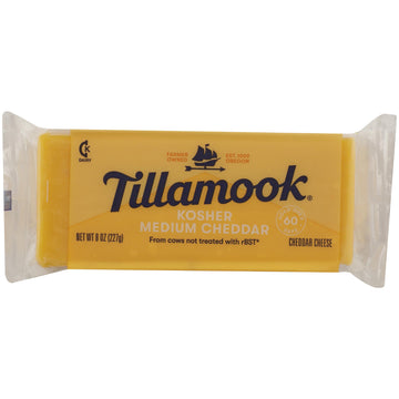 Cheddar Kosher Bar, 8 Ounce by Tillamook – 8 Ounce
