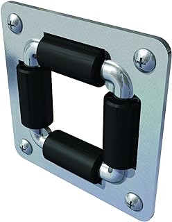 COXREELS 4RB-SS Stainless Steel 4-Way Roller Bracket, 1/4"-3/4" Size