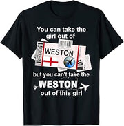 Weston Boarding Pass - Weston Girl - Weston T-Shirt