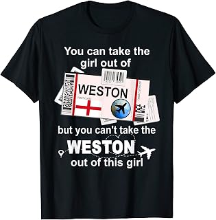 Weston Boarding Pass - Weston Girl - Weston T-Shirt