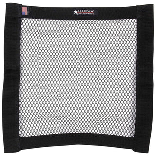 Mesh Window Net Black Non SFI 18 x by Allstar Performance – 18 inches x 18 inches, Polyester, Black, Model ALL10294