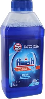 Finish Dishwasher Cleaner, Liquid 8.45 oz (250 ml)