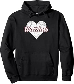 Curtis Warriors Over Heart Pullover Hoodie
