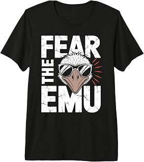 Fear The EMU T-Shirt Emu T Shirt EMUS Premium Tri-blend T-Shirt