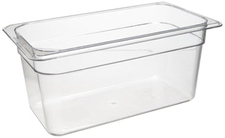 Cambro 36CW 5.6 qt Capacity – 12-3/4" Length x 6-15/16" Width x 6" Depth, Camwear Clear Polycarbonate Third Size Food Pan
