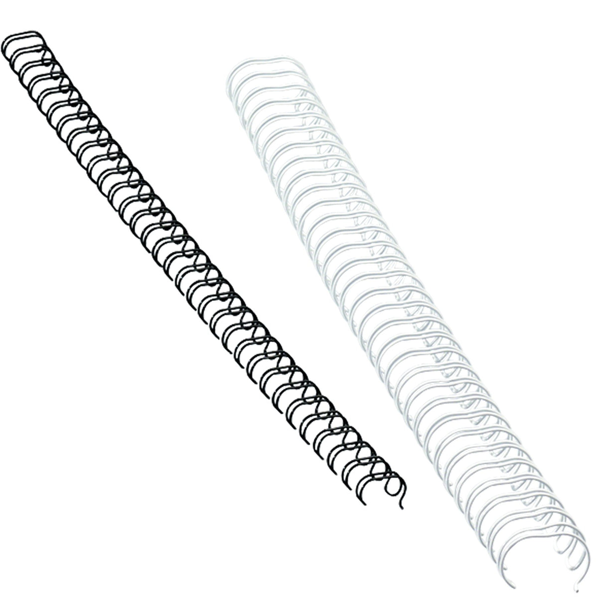 10mm Wire Binding Combs by Fellowes – std, Metal, Black, Pack of 100, Model 53265