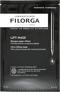 Filorga Lift-Mask, Anti-Aging Sheet Mask with Hyaluronic Acid, Collagen, & Antioxidant Polyphenols for Lifted & Plumped Skin, 0.67 oz