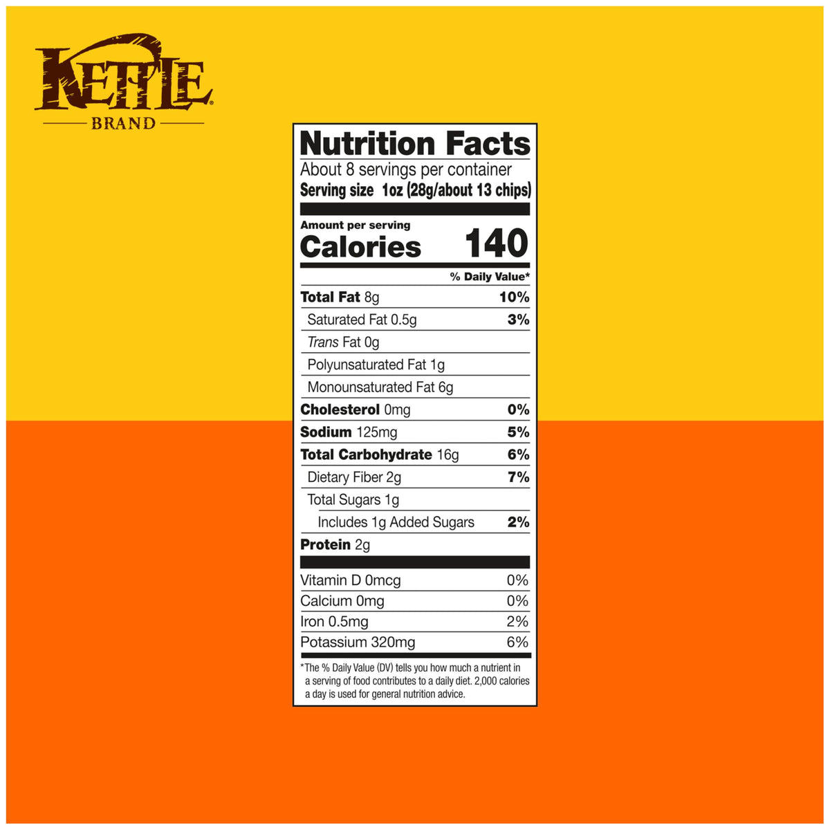 Kettle Brand Backyard Barbeque / 7.5 Ounce (Pack of 12) / 12 Potato