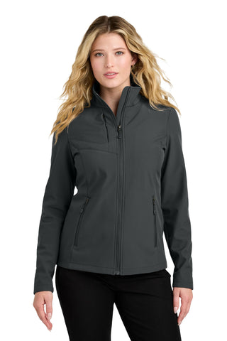 Women's Core Soft Shell Jacket by Port Authority – X-Small, Grey Steel, Model L720