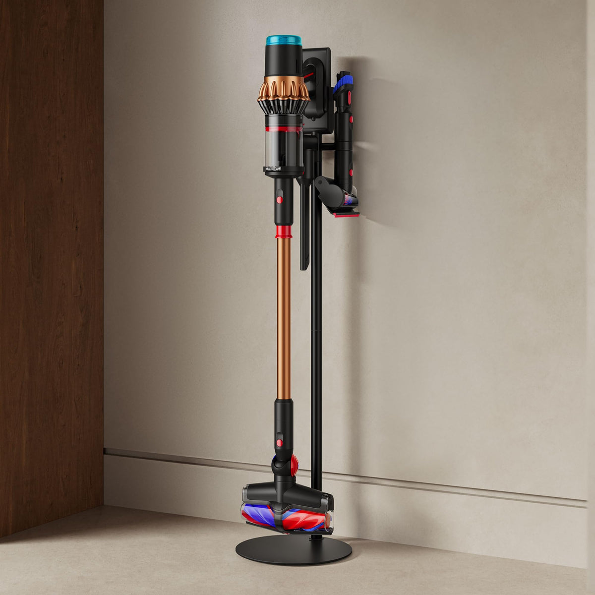 Floor Dok™ Multi V16 Piston Animal Cordless vacuums by Dyson – 0 gallons, Black, Model 972214-08