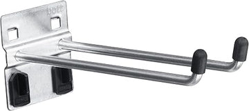 Bott 14002043 Double Straight Hook For Perfo Panels 6"" Long (Pack Of 5) - 1 Each