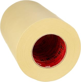 3M High Performance Masking Tape 2693, Heavy Duty, Clean Removal, Tan Color, 7.9 mil, 216 mm x 55 m, 4/Case