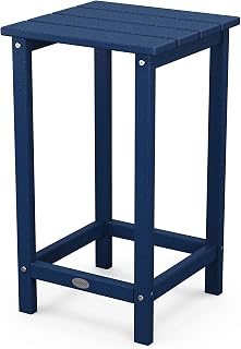 Polywood Long Island 26" Counter Side Table (Navy)