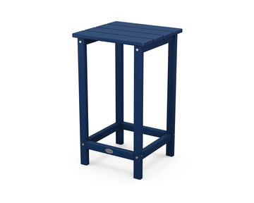 Long Island 26" Counter Side Table (Navy) by Polywood – 26 inches, Polywood, Navy