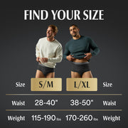Real Fit Incontinence Underwear for Men by Depend – Small/Medium, Polypropylene, Black, Pack of 2, Model 10036000465836
