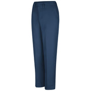 Women's Elastic Insert Work Pant by Red Kap – 6 Tall, Polyester, Navy, Model PT61NV 06 32