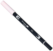 Dual Brush Pen by Tombow – 1 Count (Pack of 1), Green Ochre, Model AB-T761