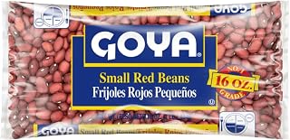 Goya Small Red Beans, High in Fiber, 16 oz, Pack of 2