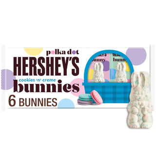 Cookies 'n' Creme Polka Dot Bunnies by HERSHEY'S – 7.2 OZ, Polka Dot