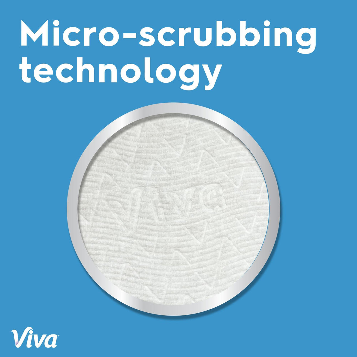 Multi-Surface Cloth Paper Towels by Viva – 12 Rolls (81 Sheets each), Paper, White, Model 10036000548270