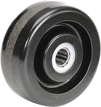 Global Industrial 5/8 4" x 1-1/2" Molded Plastic Wheel, 5/8" Axle, 1/Pk